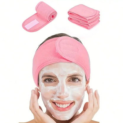 Face Washing Headband - Radiance Revolution - Pink - Accessories - Generic