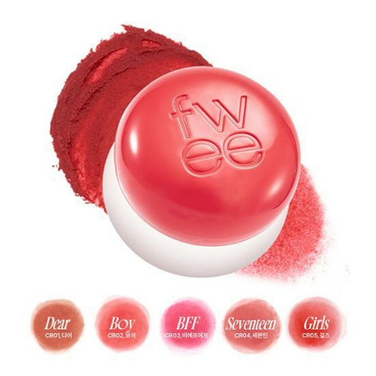 fwee Lip & Cheek Blurry Pudding Pot #Moment Bestie - Radiance Revolution - fwee - Face Blush