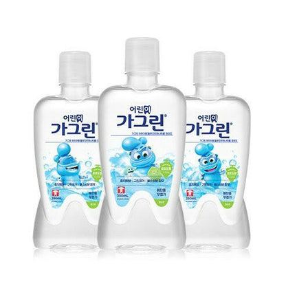Gagreen Kids Mouthwash 380mlX3ea (Green Grape).