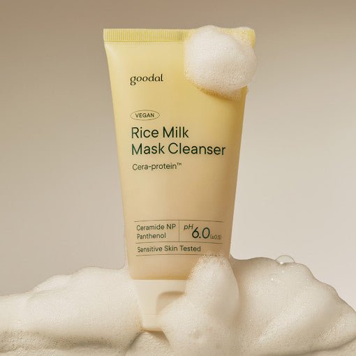 goodal Vegan Rice Milk Mask Cleanser 150ml - Radiance Revolution - goodal - Cleansers