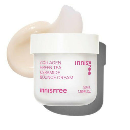 innisfree Collagen Green Tea Ceramide Bounce Cream 50ml.
