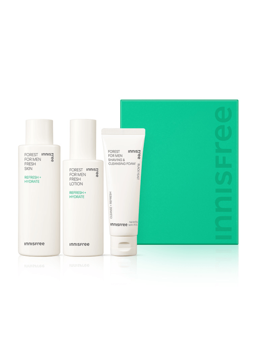 innisfree Forest For Men Fresh Skincare SET - Radiance Revolution