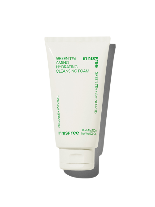 innisfree Green Tea Amino Hydrating Cleansing Foam 150g.