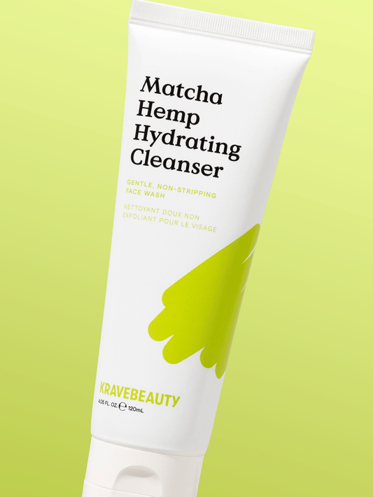 KRAVEBEAUTY Matcha Hemp Hydrating Cleanser 120ml - Radiance Revolution - KRAVEBEAUTY - Cleanser