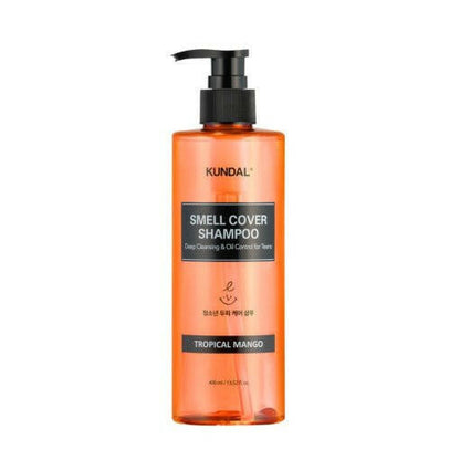 KUNDAL All Day Smell Cover Teens Shampoo 400ml #TROPICAL MANGO.