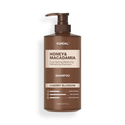 KUNDAL HONEY & MACADAMIA Natural Shampoo 1058ml #CHERRY BLOSSOM - Radiance Revolution - Default Title - Shampoo - KUNDAL
