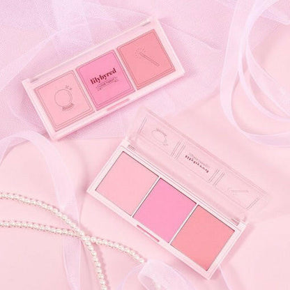 lilybyred Love Tarot Blusher Palette #02 Wish You Cool.