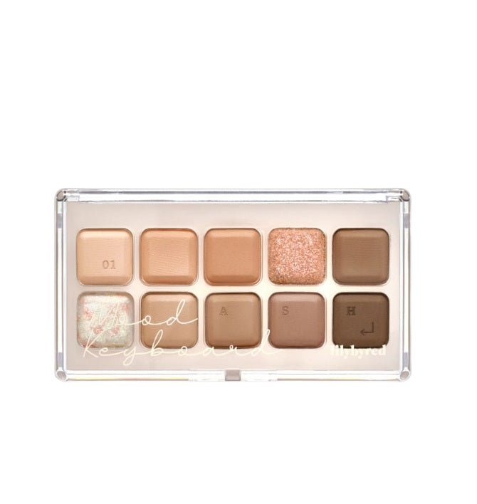 lilybyred Mood Keyboard Eyeshadow Palette - Radiance Revolution - lilybyred - EYESHADOW