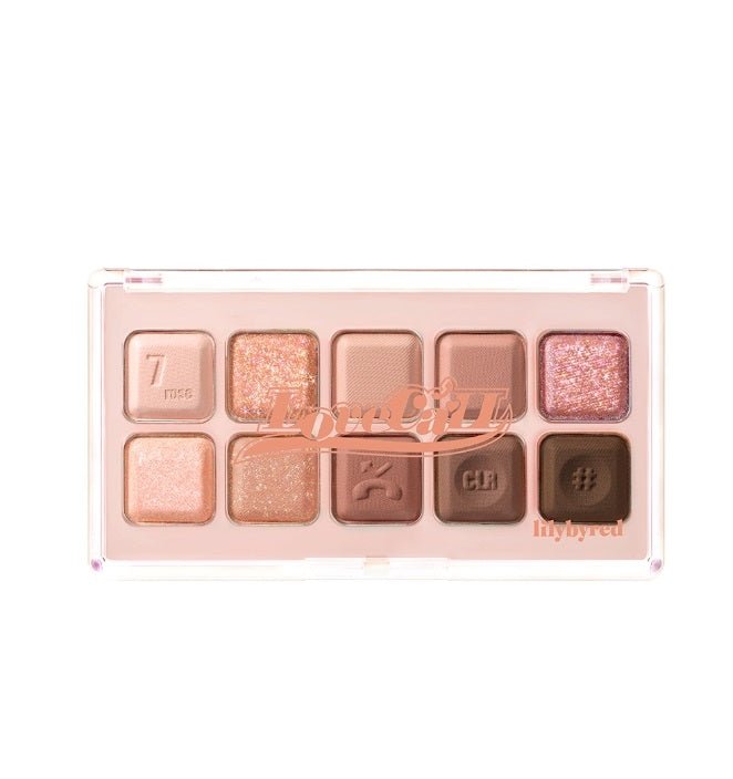 lilybyred Mood Keyboard Eyeshadow Palette - Radiance Revolution - lilybyred - EYESHADOW