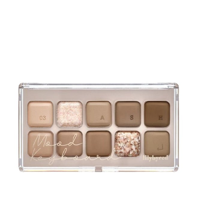 lilybyred Mood Keyboard Eyeshadow Palette - Radiance Revolution - lilybyred - EYESHADOW