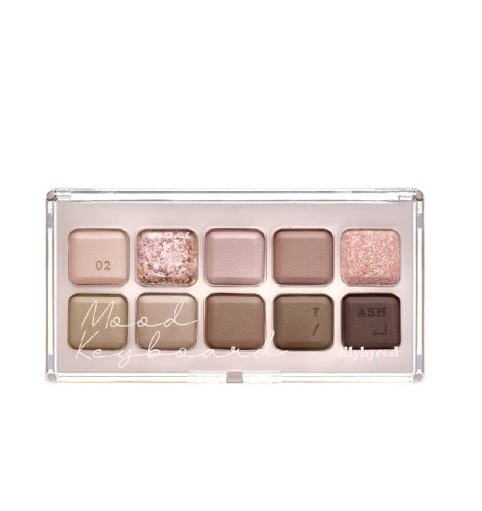 lilybyred Mood Keyboard Eyeshadow Palette - Radiance Revolution - lilybyred - EYESHADOW