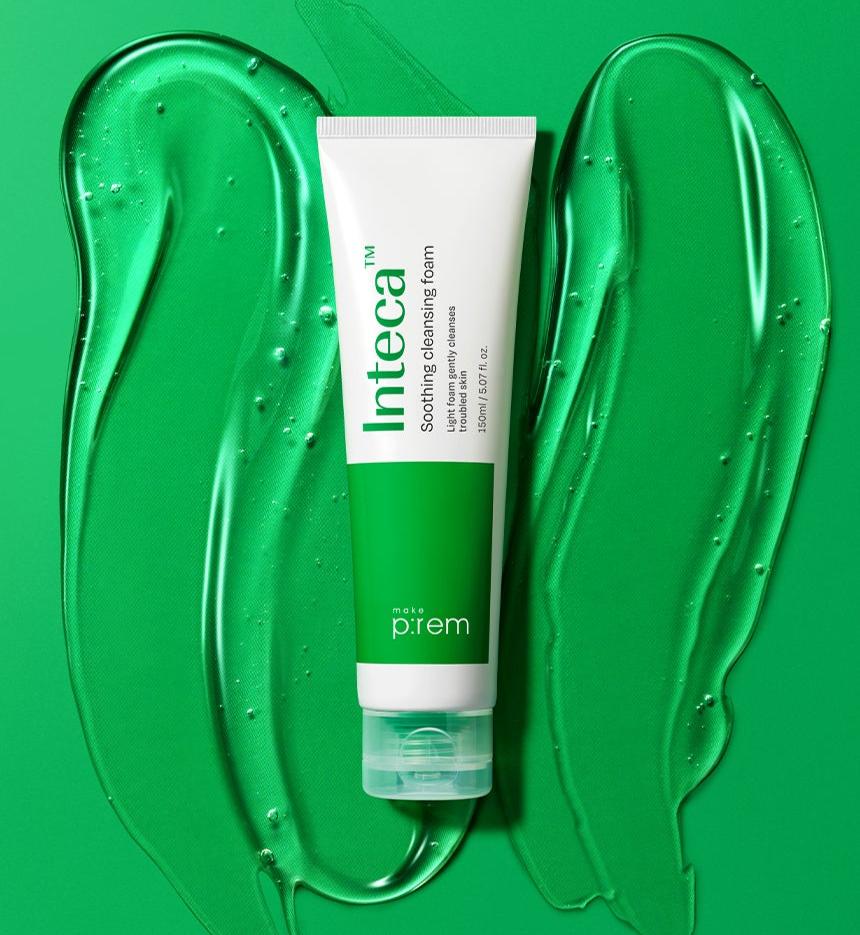 make p:rem Inteca Soothing Cleansing Foam 150ml - Radiance Revolution - make p:rem - Cleansing Foam