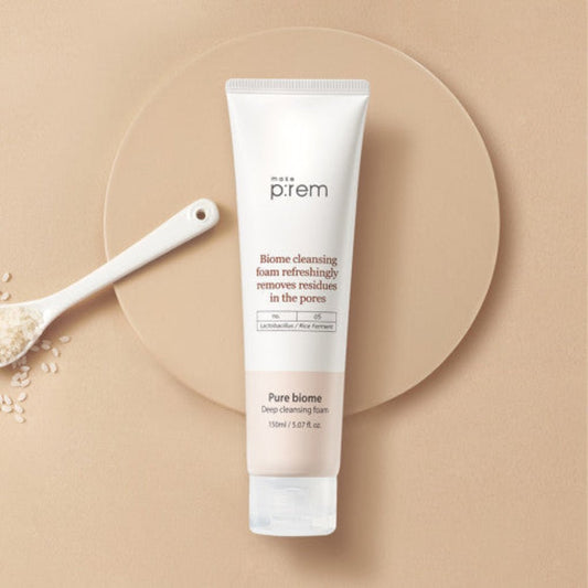 make p:rem Pure Biome Deep Cleansing Foam 150ml - Radiance Revolution - make p:rem - Cleansing Foam