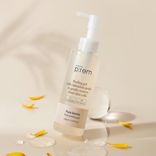 make p:rem Pure Biome Petal Peeling Gel 150ml - Radiance Revolution - make p:rem - Peeling Gel