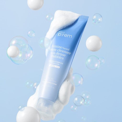 make p:rem Safe Me. Amino Refresh Cleansing Foam 150ml - Radiance Revolution - make p:rem - Cleansing Foam