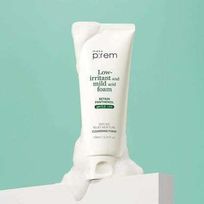 make p:rem Safe Me. Relief Moisture Cleansing Foam 170ml.