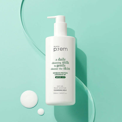 make p:rem Safe Me. Relief Moisture Cleansing Milk 500ml.