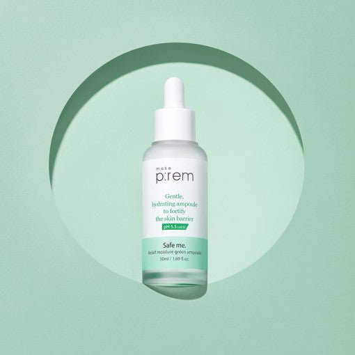 make p:rem Safe Me. Relief Moisture Green Ampoule 50ml - Radiance Revolution - make p:rem - Ampoule