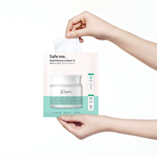 make p:rem Safe Me. Relief Moisture Mask 15 25ml x 10ea - Radiance Revolution - make p:rem - Facial Mask