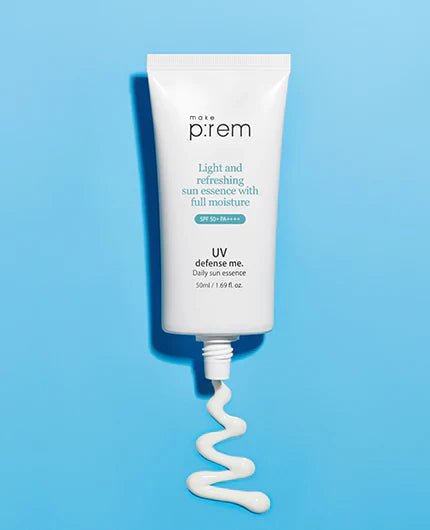 make p:rem UV Defense Me. Daily Sun Essence SPF 50+ PA++++ 50ml - Radiance Revolution - make p:rem - Sun Cream