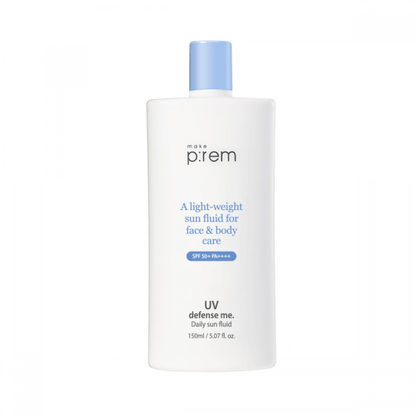 make p:rem UV Defense Me. Daily Sun Fluid 150ml.