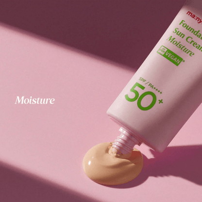 Manyo Factory Foundation-Free Sun Cream Moisture SPF50+ 50ml.