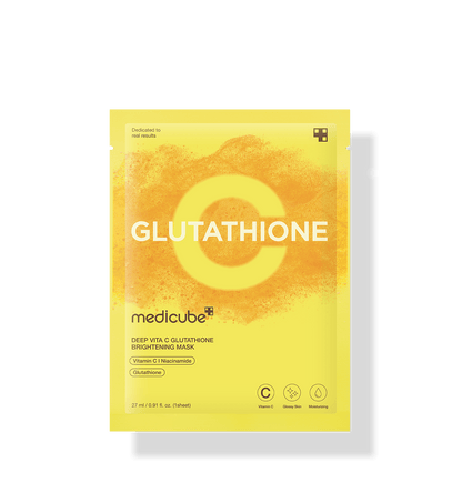 medicube Deep Vita C Glutathione Brightening Mask 27 X 5ea.