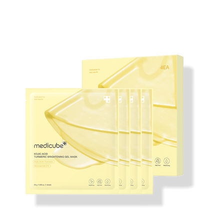 medicube Kojic Acid Turmeric Brightening Gel Mask 28g*4ea - Radiance Revolution - Default Title - Facial Mask - medicube