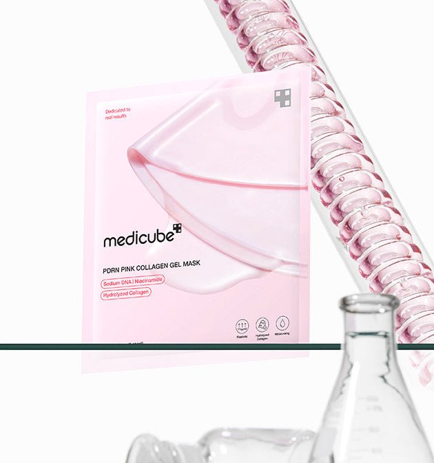 medicube PDRN Pink Collagen Gel Mask 28g X 4ea - Radiance Revolution - medicube - Facial Mask