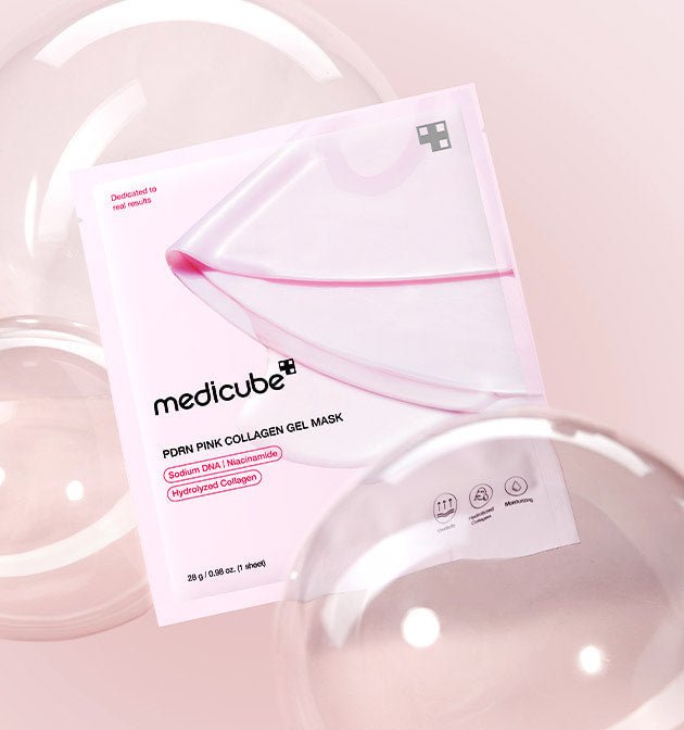 medicube PDRN Pink Collagen Gel Mask 28g X 4ea - Radiance Revolution - medicube - Facial Mask