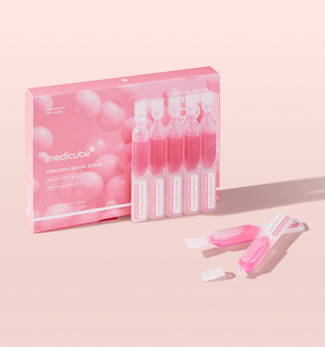 medicube PDRN Pink One Day Serum 3box(1.5ml*30ea) - Radiance Revolution - medicube - serum