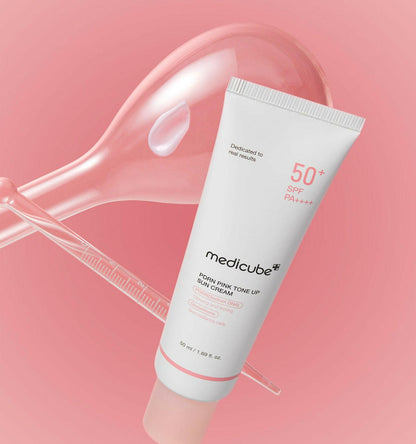 medicube PDRN Pink Tone Up Sun Cream 50ml.