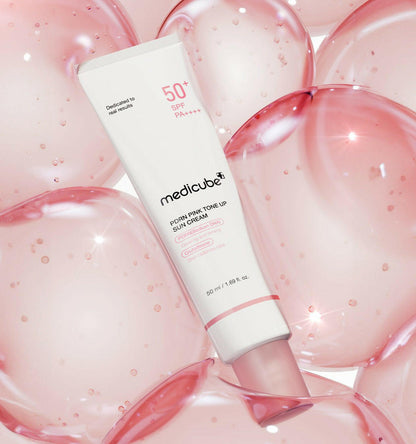 medicube PDRN Pink Tone Up Sun Cream 50ml.