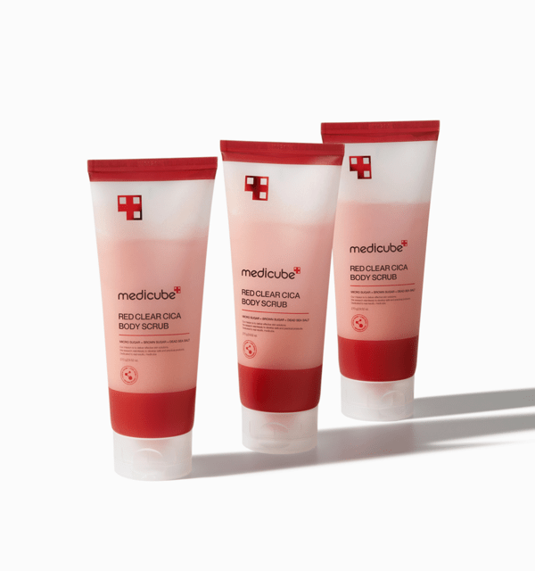 medicube Red Clear Cica Body Scrub 200ml - Radiance Revolution - medicube - Body Scrub