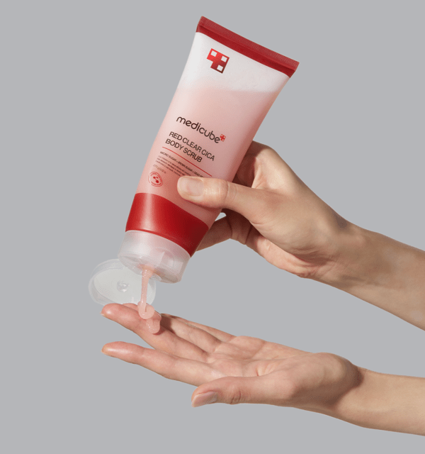 medicube Red Clear Cica Body Scrub 200ml - Radiance Revolution - medicube - Body Scrub