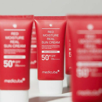 medicube Red Moisture Real Sun Cream 50ml - Radiance Revolution - Default Title - Sun Cream - medicube