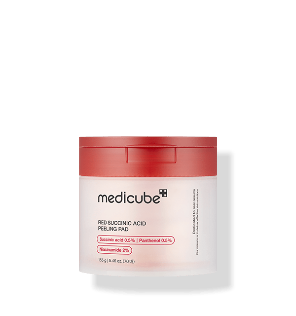 medicube Red Succinic Acid Peeling Pad 155g/70pads - Radiance Revolution - medicube - Peeling Pad