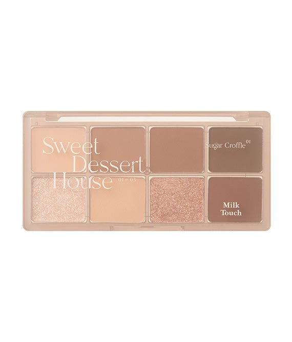 Milk Touch Be My Sweet Dessert House Palette #01 Sugar Croffle - Radiance Revolution - milktouch - EYESHADOW