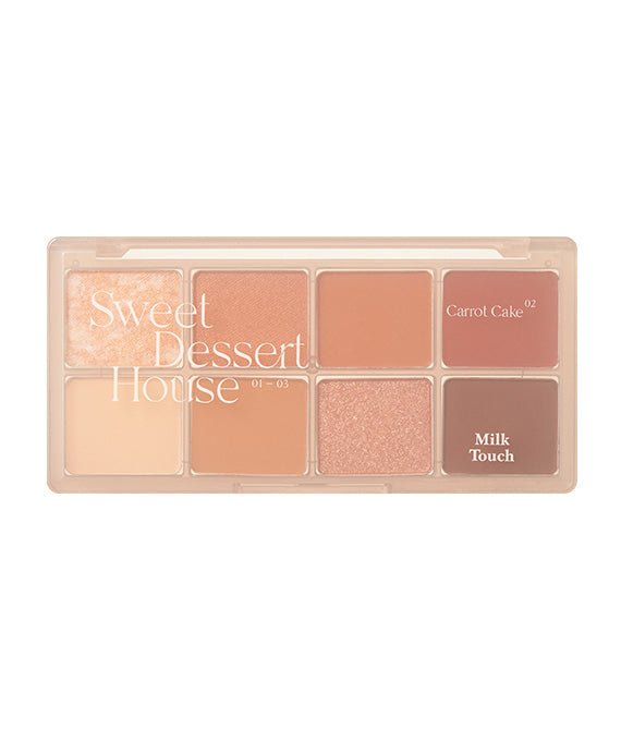 Milk Touch Be My Sweet Dessert House Palette #02 Carrot Cake - Radiance Revolution - milktouch - EYESHADOW