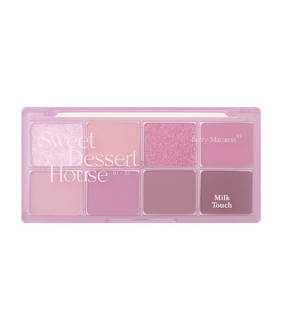 Milk Touch - Be My Sweet Dessert House Palette #03 Berry Macaron - Radiance Revolution - milktouch - EYESHADOW