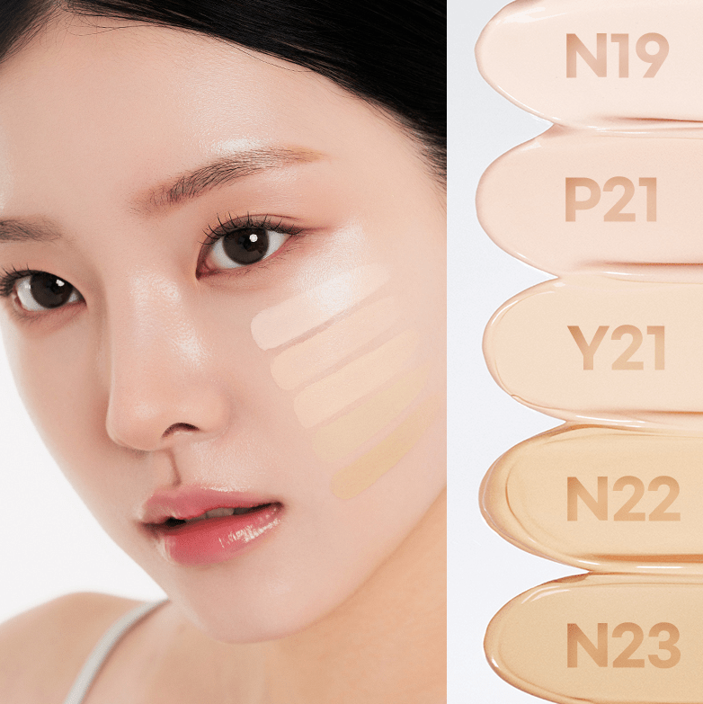 MUZIGAE MANSION Sleek Water Cushion 15g (5 - type) - Radiance Revolution - MUZIGAE MANSION - MAKEUP Cushion