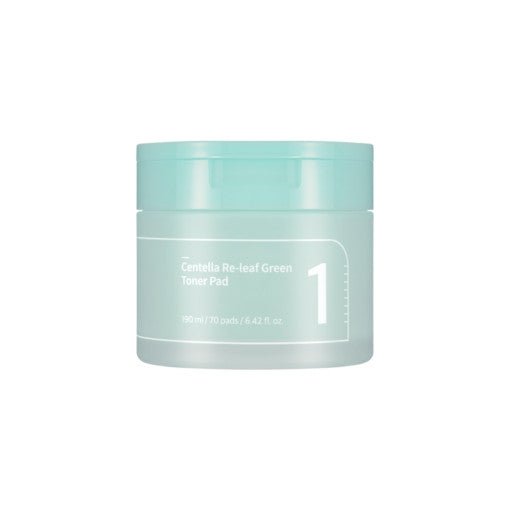 numbuzin No.1 Centella Re-leaf Green Toner Pad 70P - Radiance Revolution