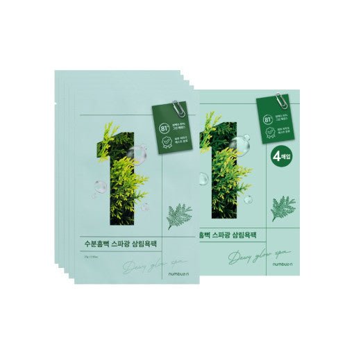 numbuzin No.1 Dewy Glow Spa Sheet Mask 10P - Radiance Revolution