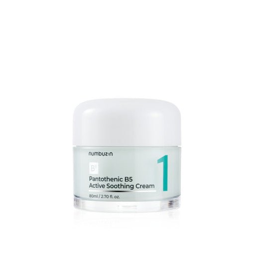 numbuzin No.1 Pantothenic B5 Active Soothing Cream 80ml - Radiance Revolution