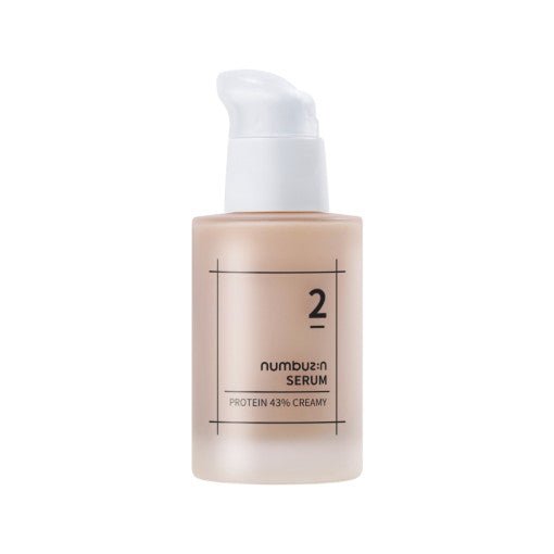 numbuzin No.2 Creamy 43% Protein Serum 50ml - Radiance Revolution