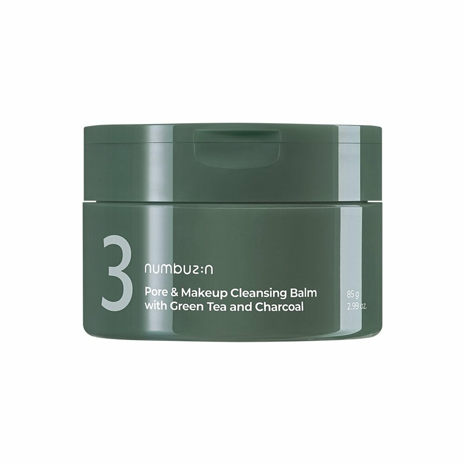 numbuzin No.3 Pore & Makeup Cleansing Balm with Green Tea and Charcoal 85g - Radiance Revolution