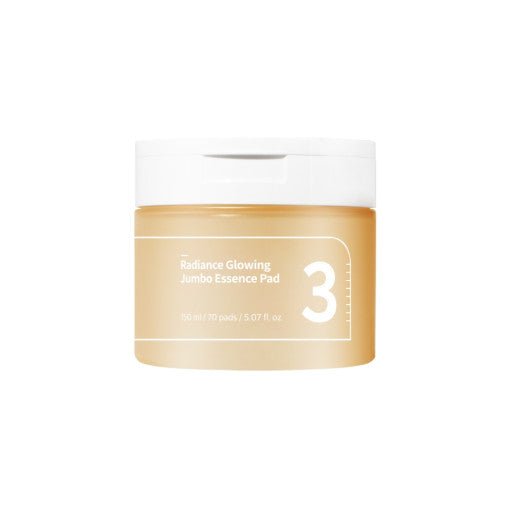 numbuzin No.3 Radiance Glowing Jumbo Essence Pad 70P - Radiance Revolution
