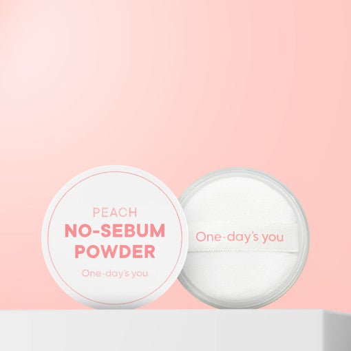 One - day's you Peach No - Sebum Powder 4g - Radiance Revolution - One - day's you - Powder