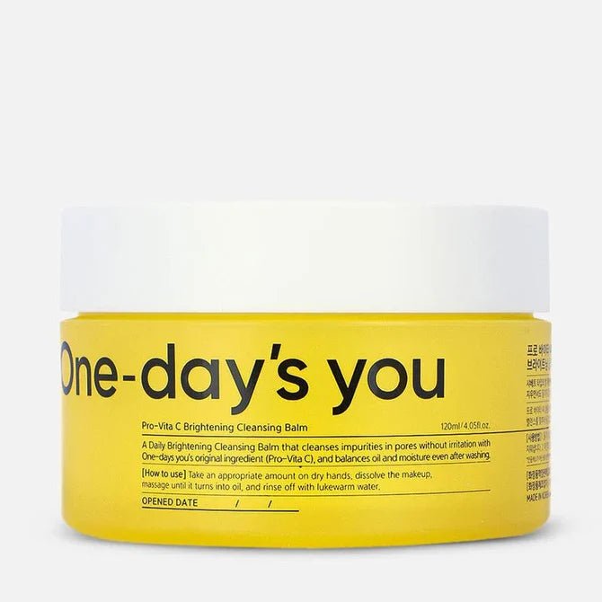 One - day's you Pro - Vita C Cleansing Balm 120ml - Radiance Revolution - One - day's you - Cleansing Balm