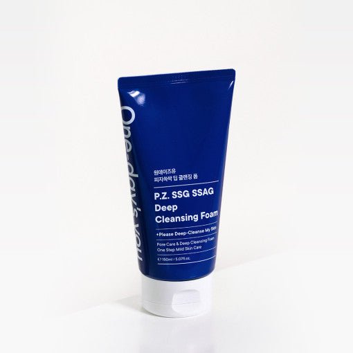 One - day's you P.Z. SSG SSAG Deep Cleansing Foam 150ml - Radiance Revolution - One - day's you - Cleansing Foam